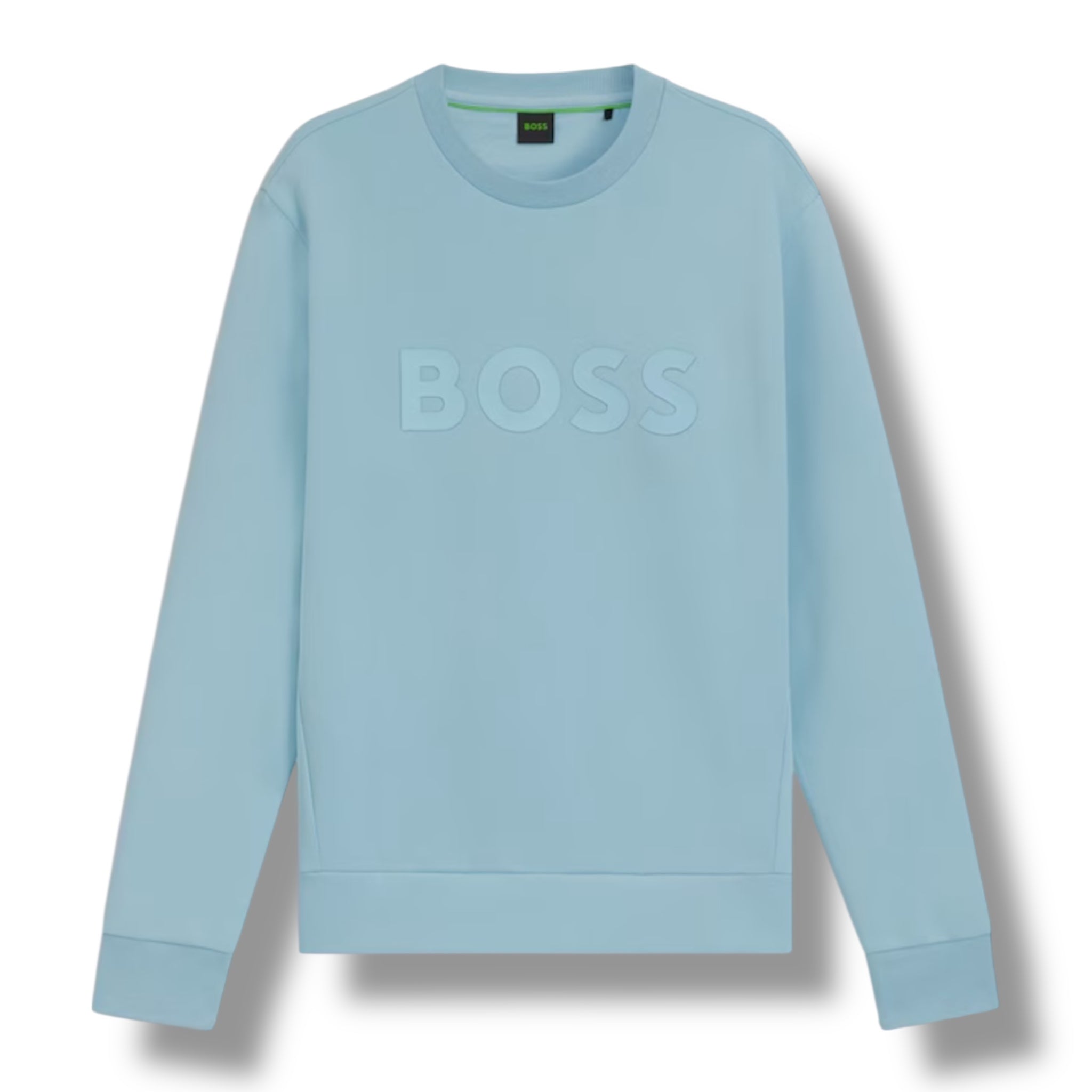 HUGO BOSS LOGO TECH SWEATSHIRT SKY BLUE