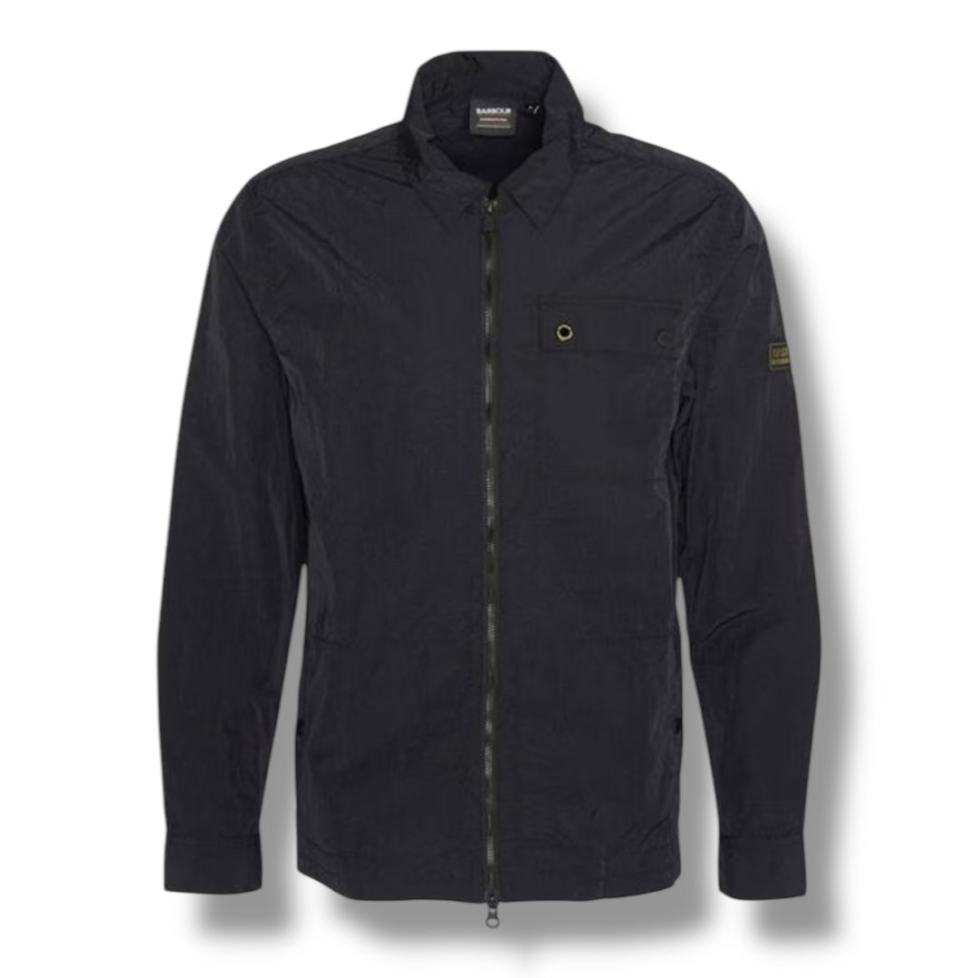 BARBOUR INTERNATIONAL OVERSHIRT BLACK