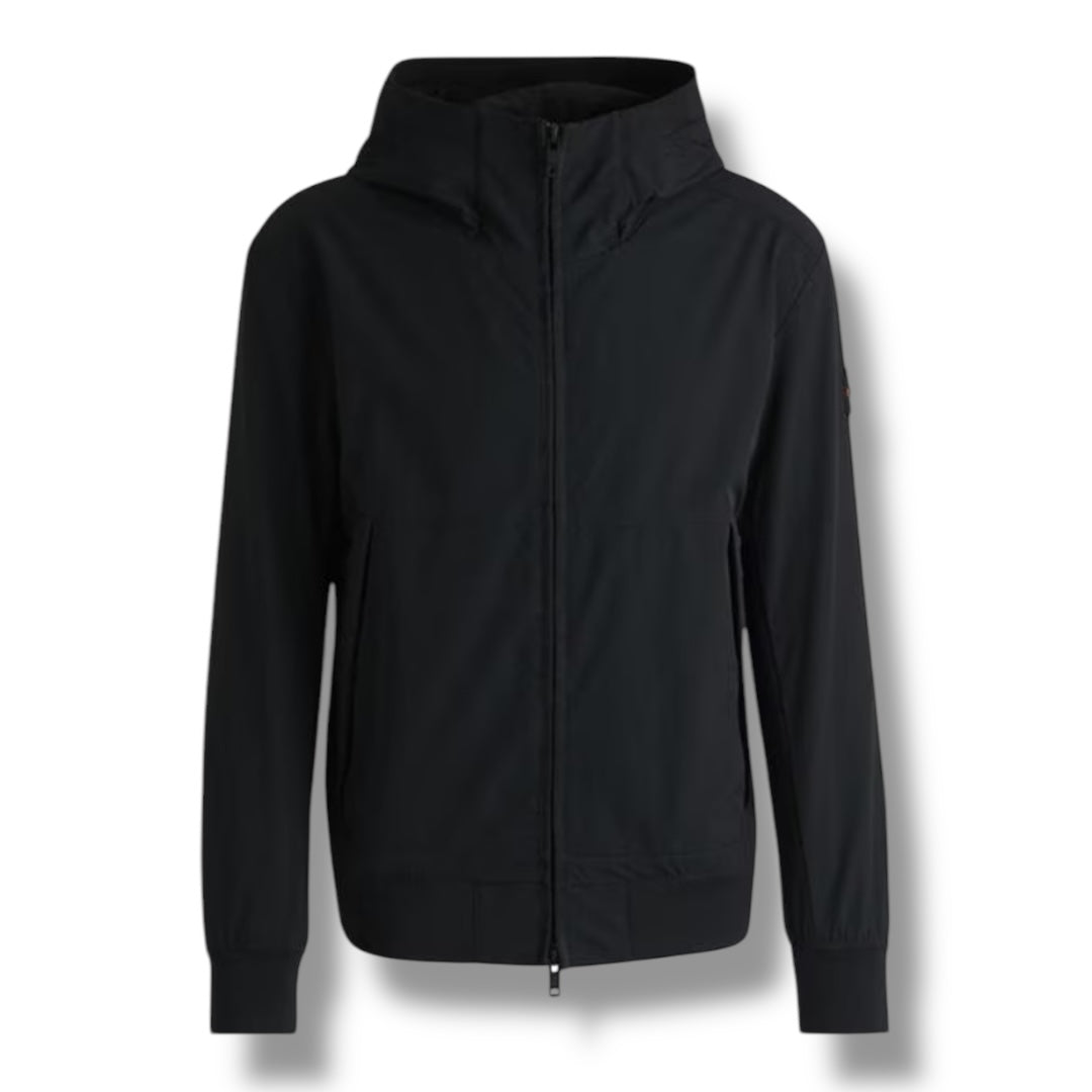 HUGO BOSS OLOCO HOODED JACKET BLACK