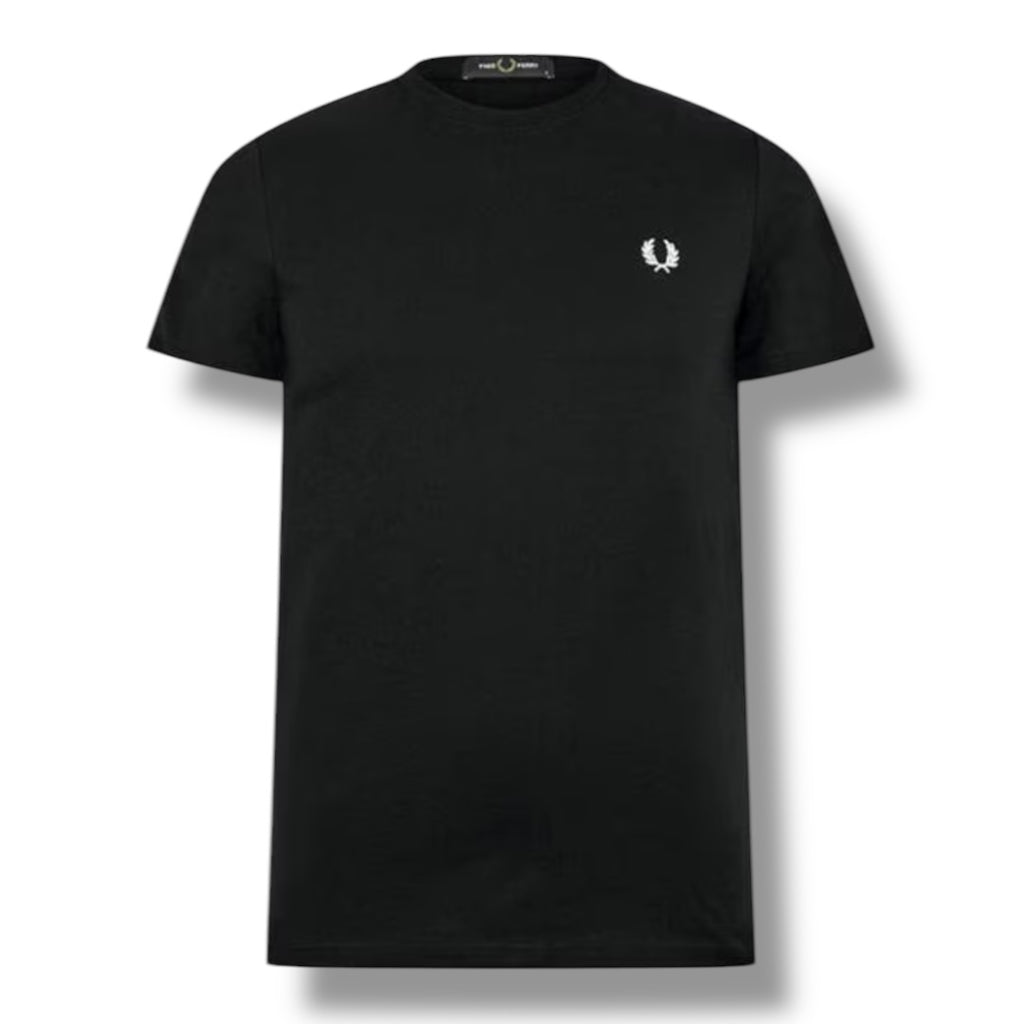 FRED PERRY BACK LOGO T-SHIRT BLACK