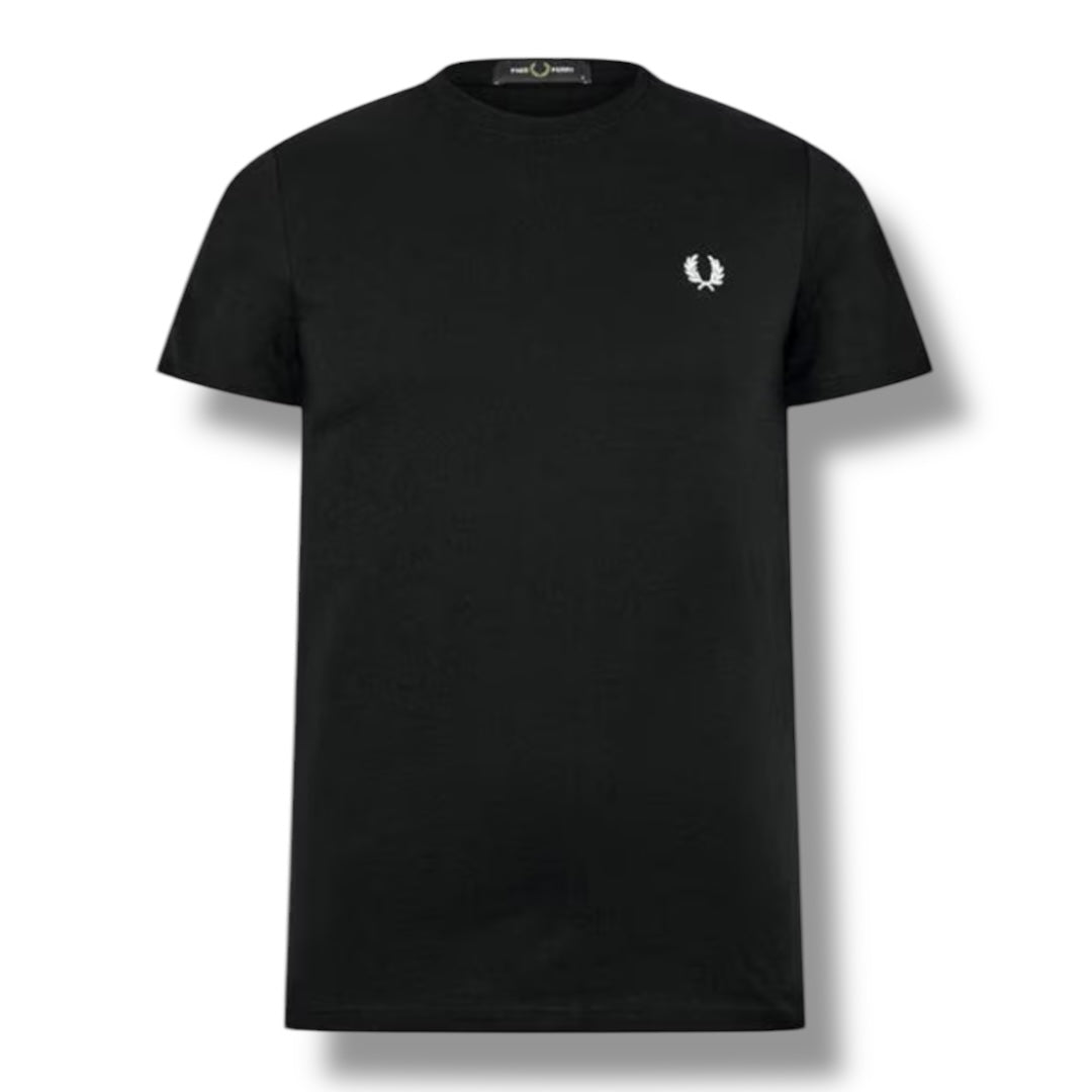 FRED PERRY BACK LOGO T-SHIRT BLACK