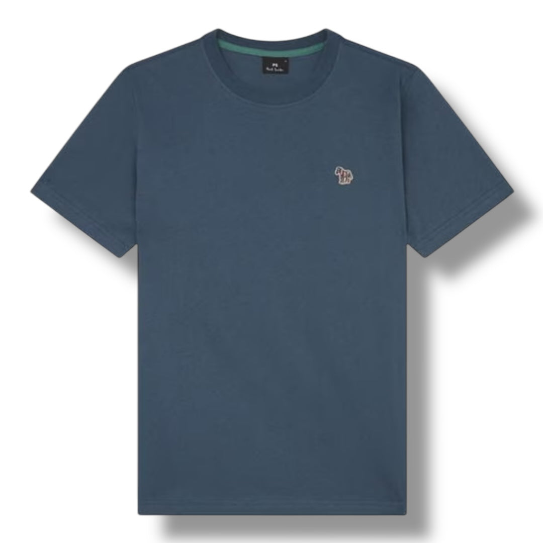 PAUL SMITH ZEBRA T-SHIRT PETROL BLUE