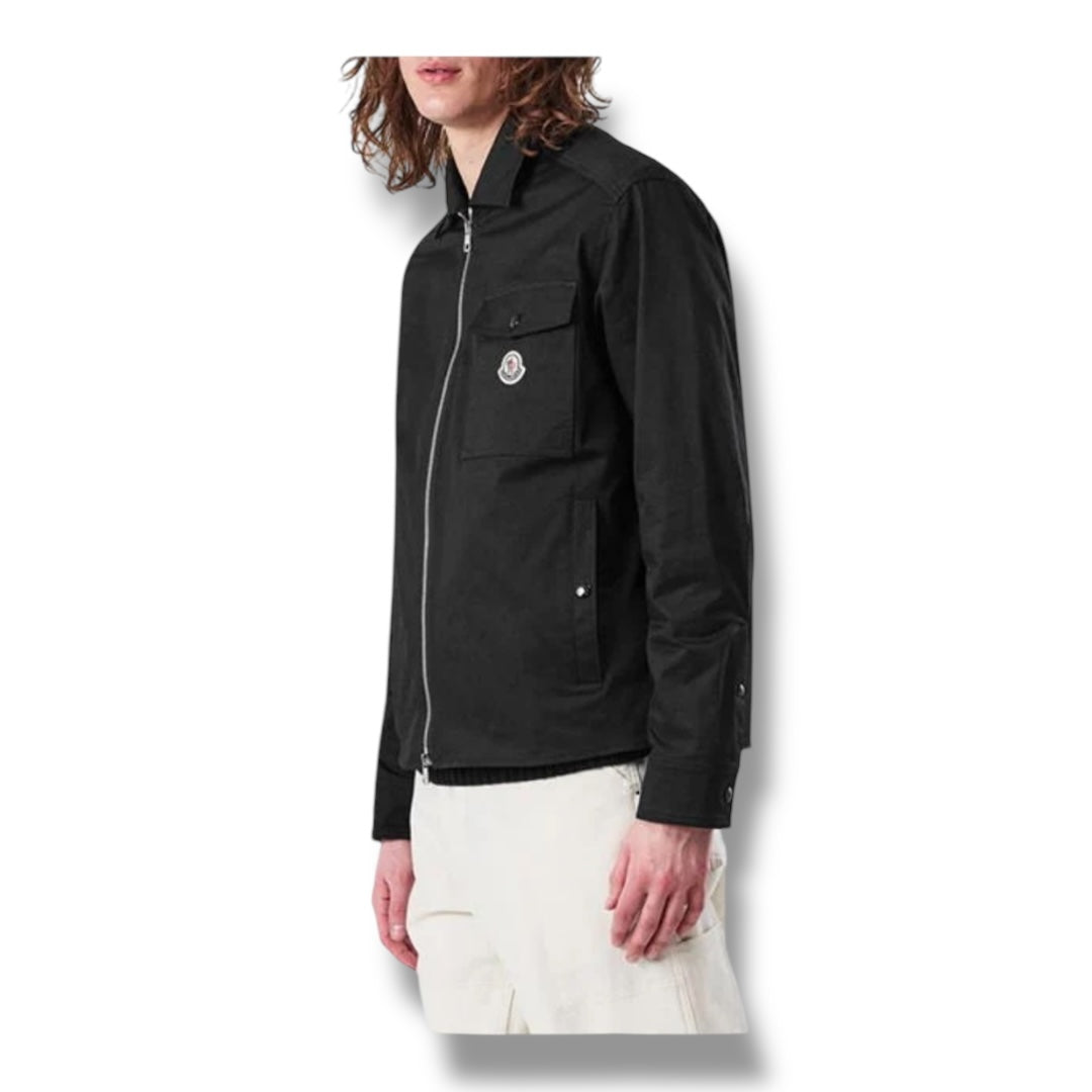MONCLER OVERSHIRT BLACK