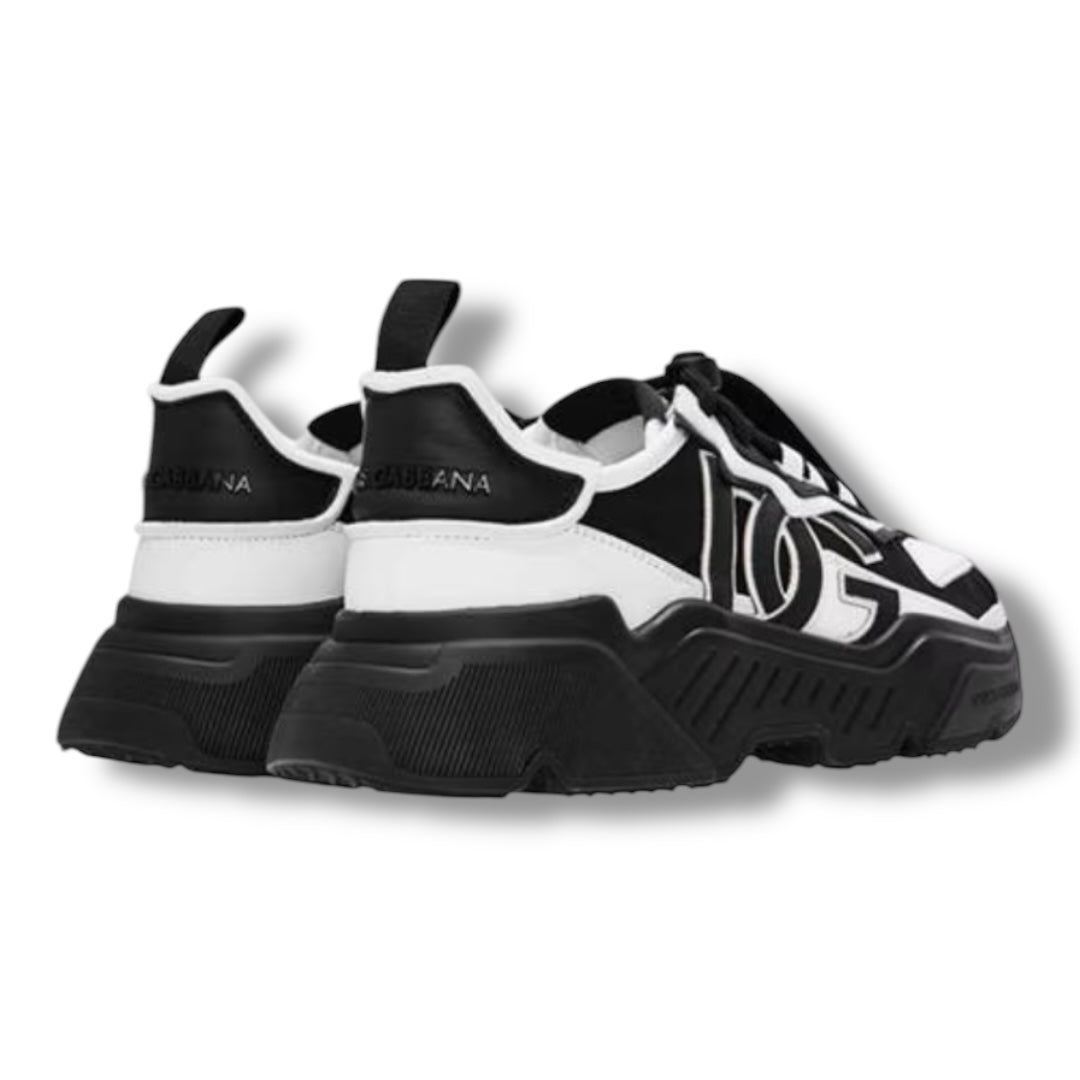 DOLCE & GABBANA D&G DAYMASTER TRAINERS BLACK / WHITE