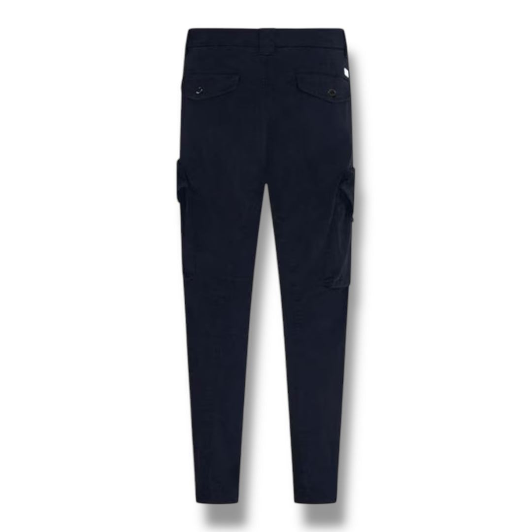 CP COMPANY ERGO LENS CARGO PANTS NAVY BLUE