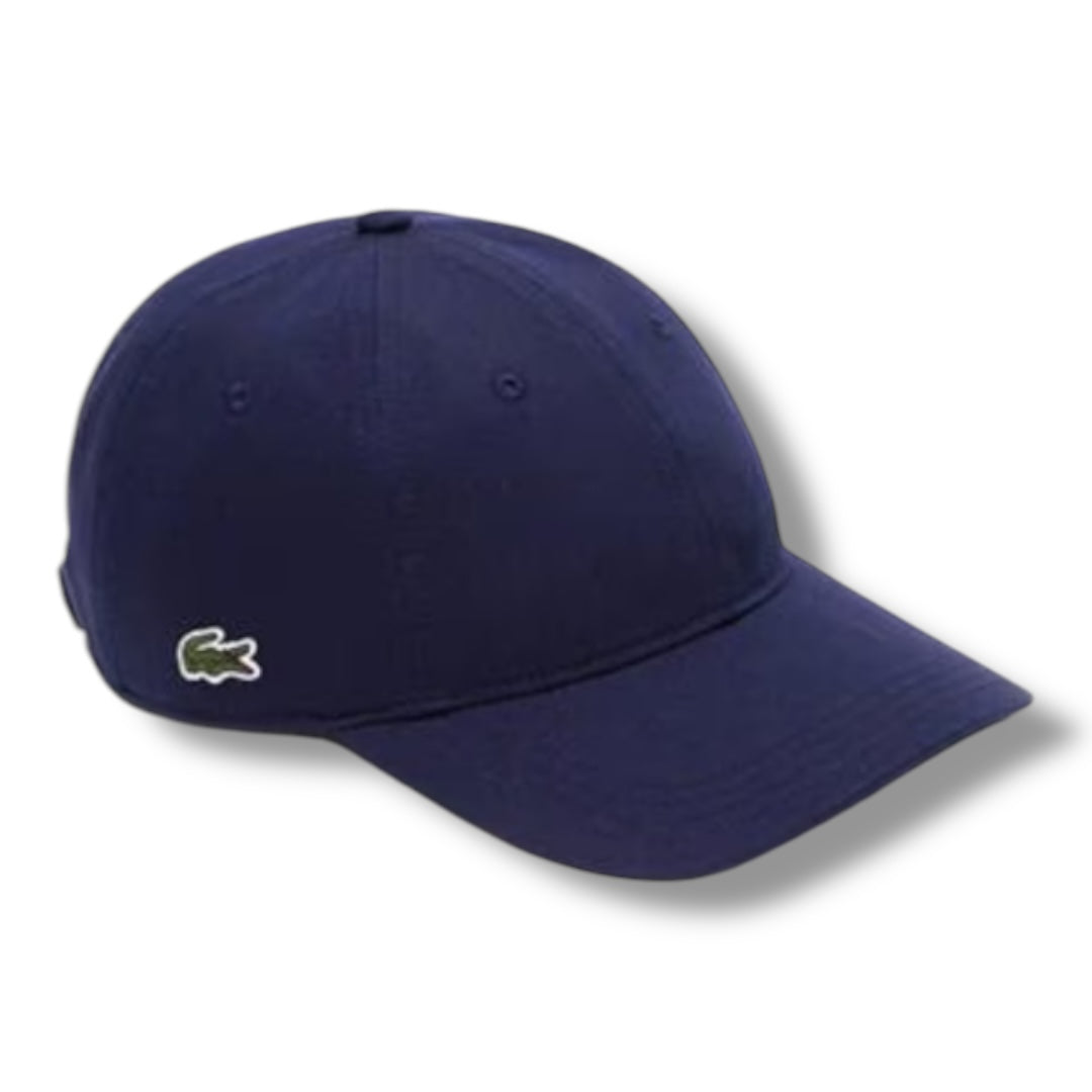 LACOSTE GRAB BASEBALL CAP NAVY BLUE