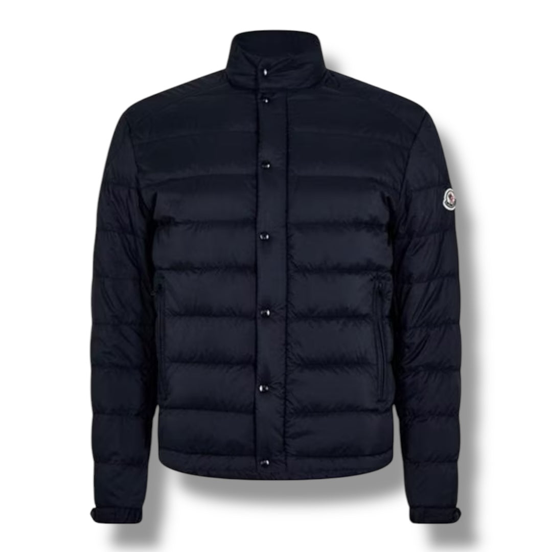 MONCLER SELVES SHORT DOWN JACKET NAVY BLUE