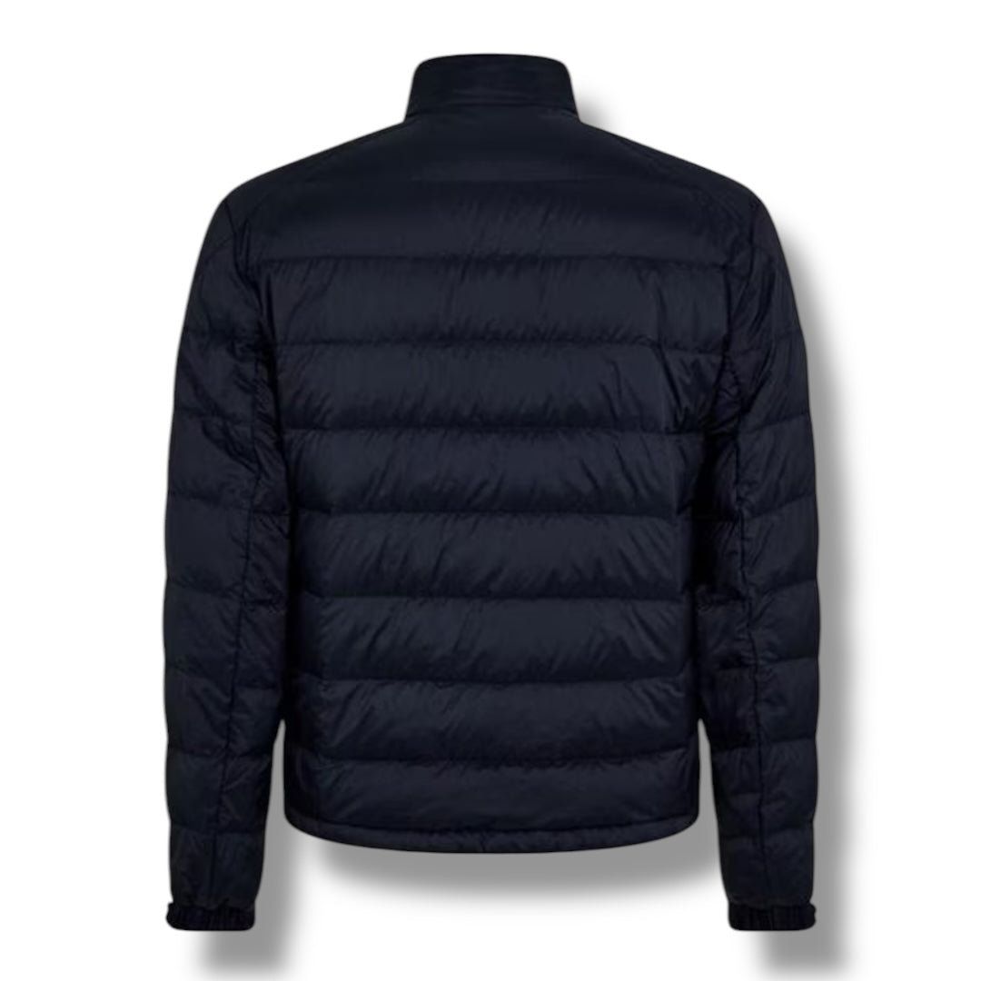 MONCLER SELVES SHORT DOWN JACKET NAVY BLUE