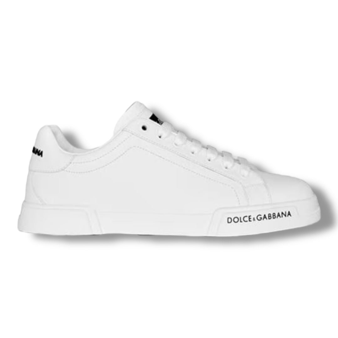 DOLCE & GABBANA D&G PORT  CLASSIC TRAINERS WHITE