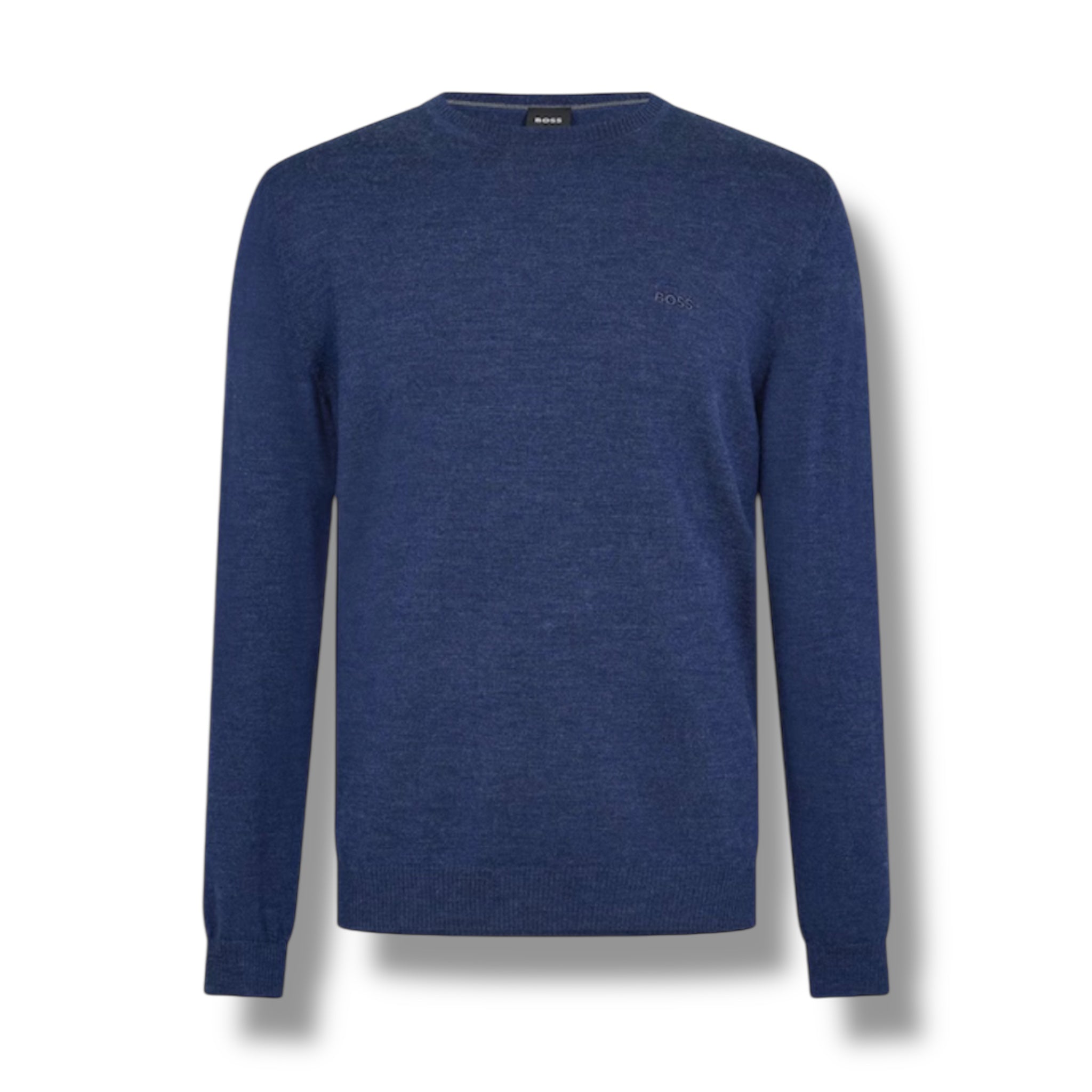 HUGO BOSS THIN KNIT SWEATER BLUE