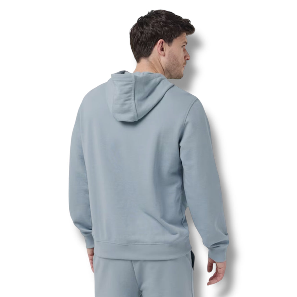 HUGO BOSS HUGO RED PATCH HOODIE - T-SHIRT & JERSEY SHORTS TRIPLE SET SKY BLUE