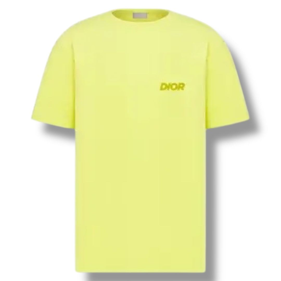 DIOR TERRY T-SHIRT YELLOW