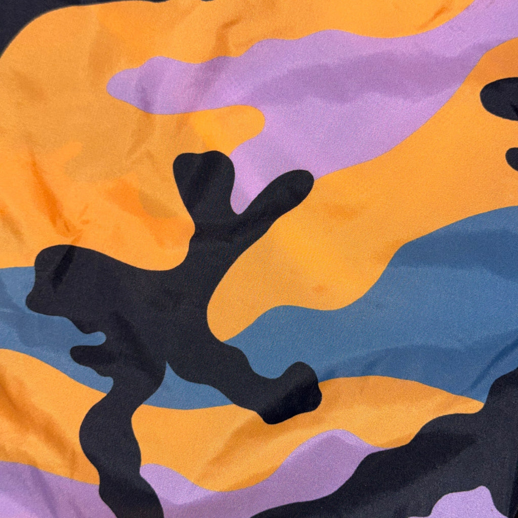 VALENTINO ROCKSTUD SWIMMING SHORTS CAMO ORANGE