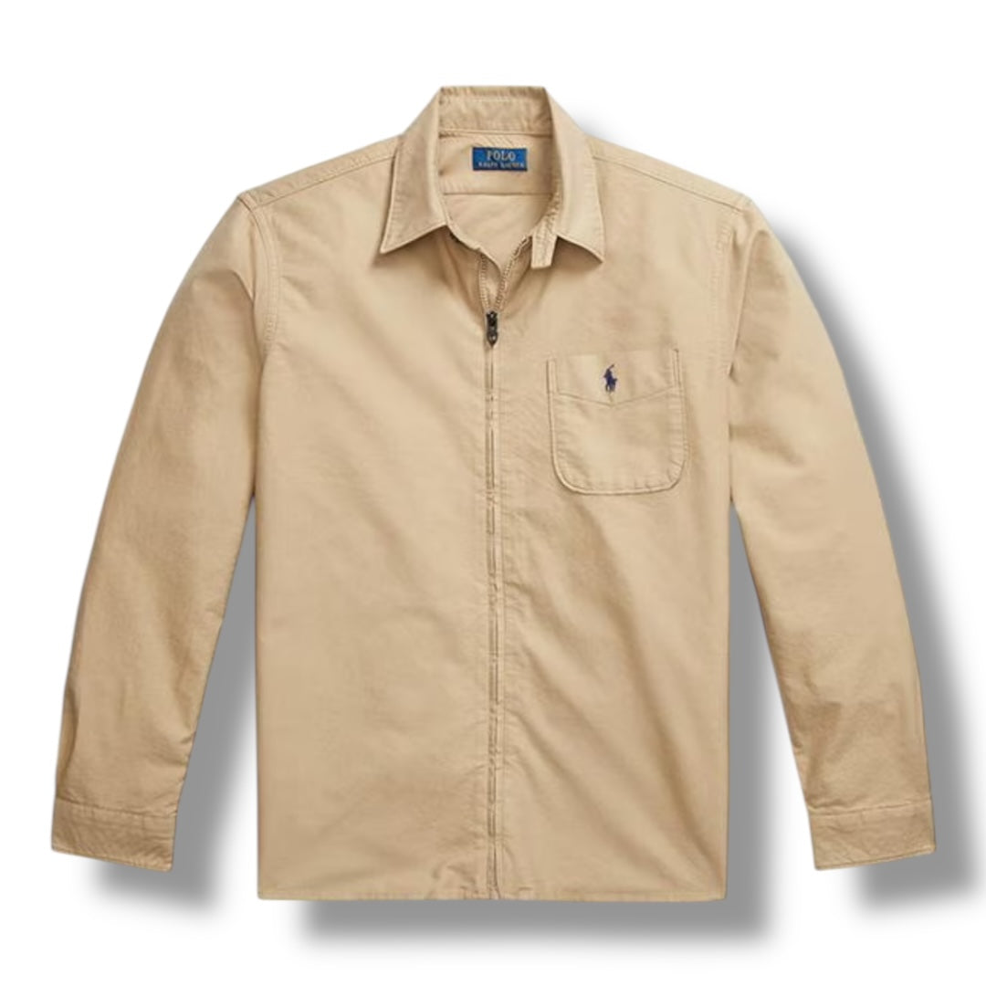 RALPH LAUREN OVERSHIRT BEIGE