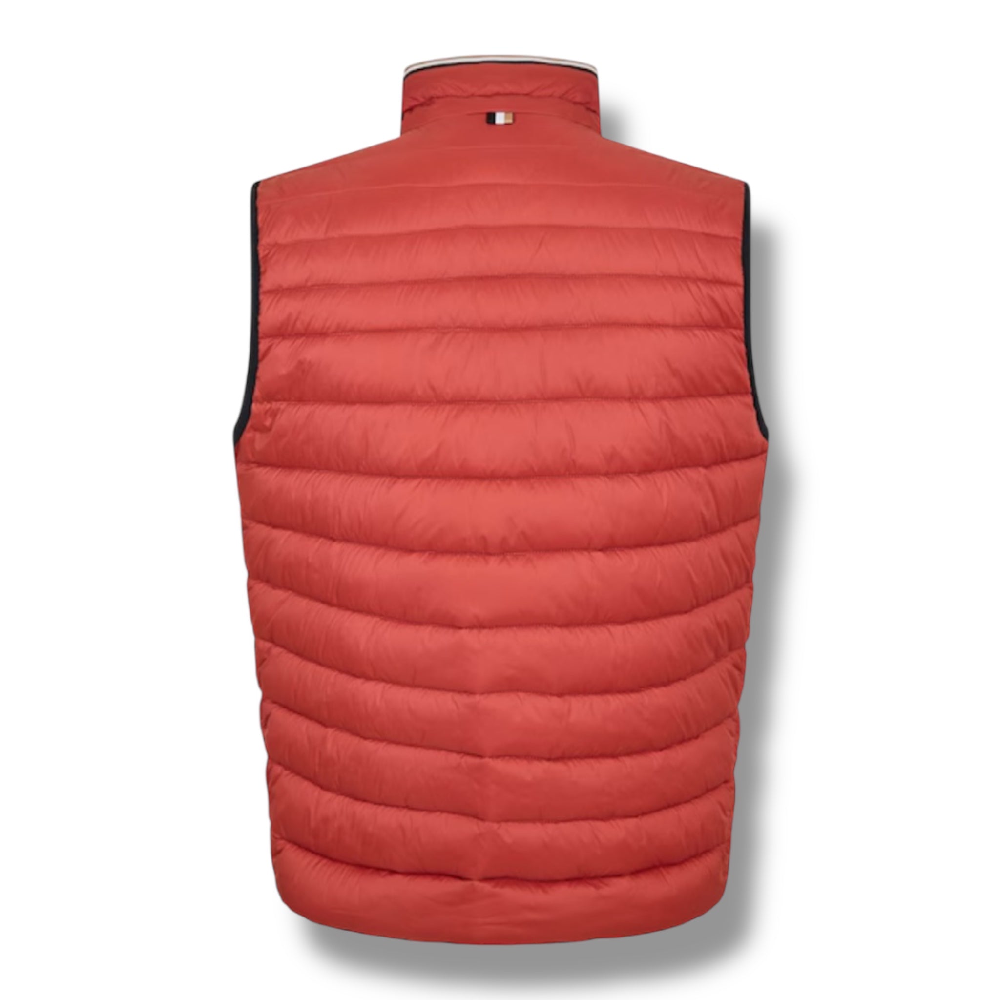 HUGO BOSS DAROLAN LIGHTWEIGHT PADDED GILET ORANGE