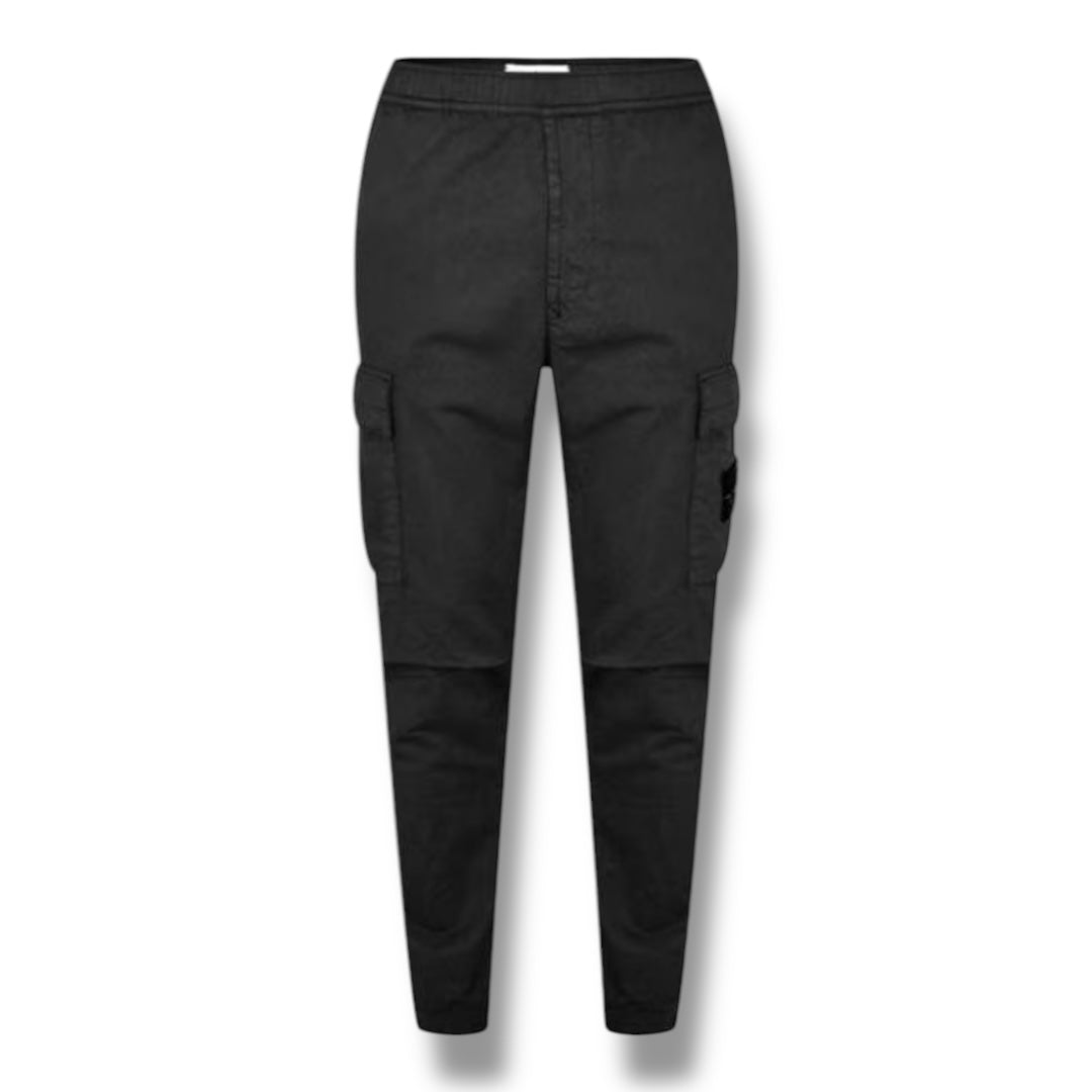 STONE ISLAND RASO CARGO PANTS ANTHRACITE GREY