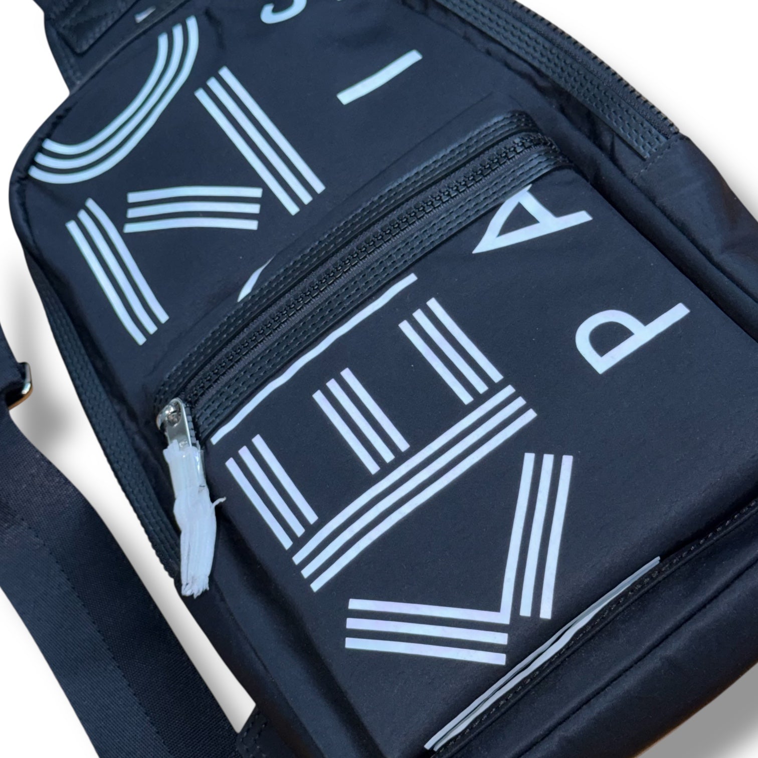 KENZO PARIS SLING CROSSBODY MAN BAG BLACK