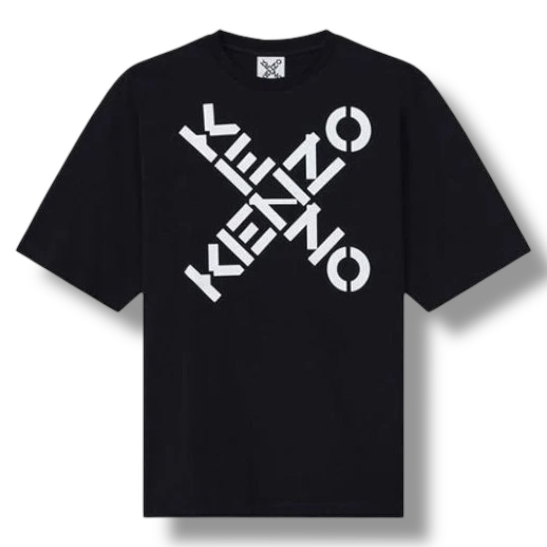 KENZO CROSS LOGO T-SHIRT BLACK