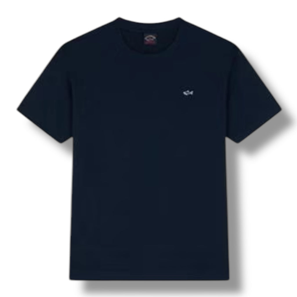 PAUL & SHARK LOGO T-SHIRT NAVY BLUE