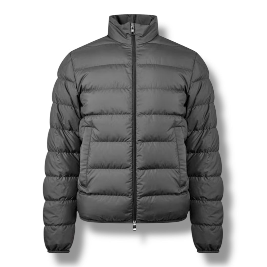 MONCLER BAUDINET DOWN JACKET CHARCOAL GREY
