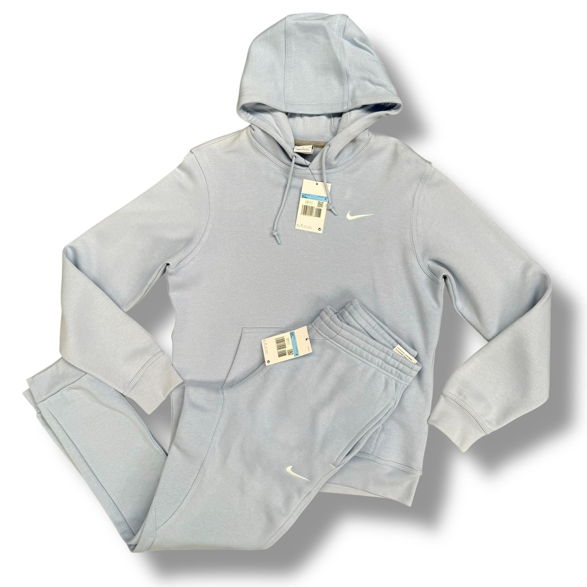 NIKE SPORTSWEAR HOODED FULL TRACKSUIT SKY BLUE