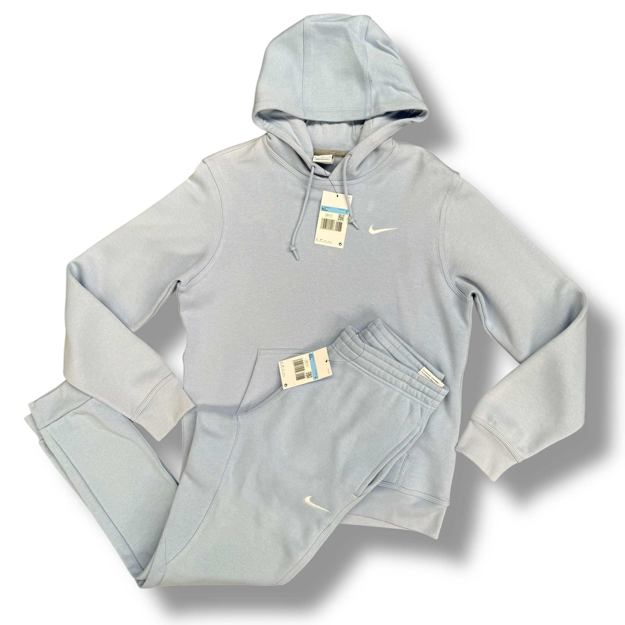 NIKE SPORTSWEAR HOODED FULL TRACKSUIT SKY BLUE
