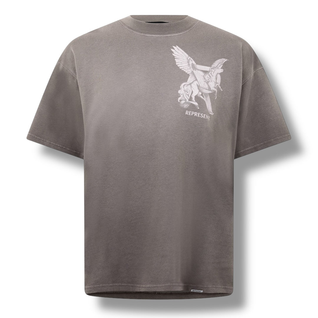 REPRESENT ELEGANCE T-SHIRT WASH BLACK