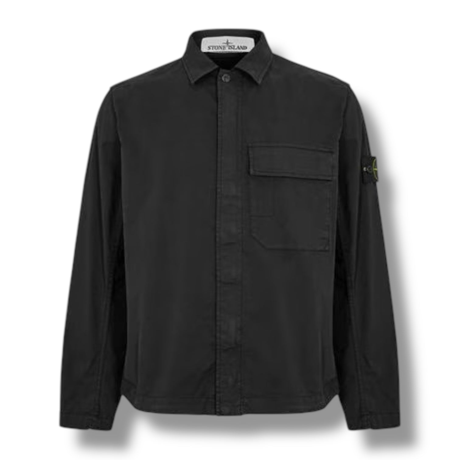 STONE ISLAND GD OVERSHIRT BLACK