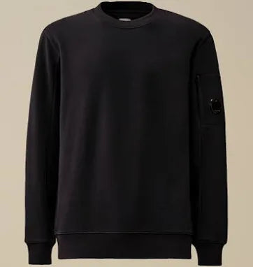 CP COMPANY LENS SWEATSHIRT NAVY BLUE