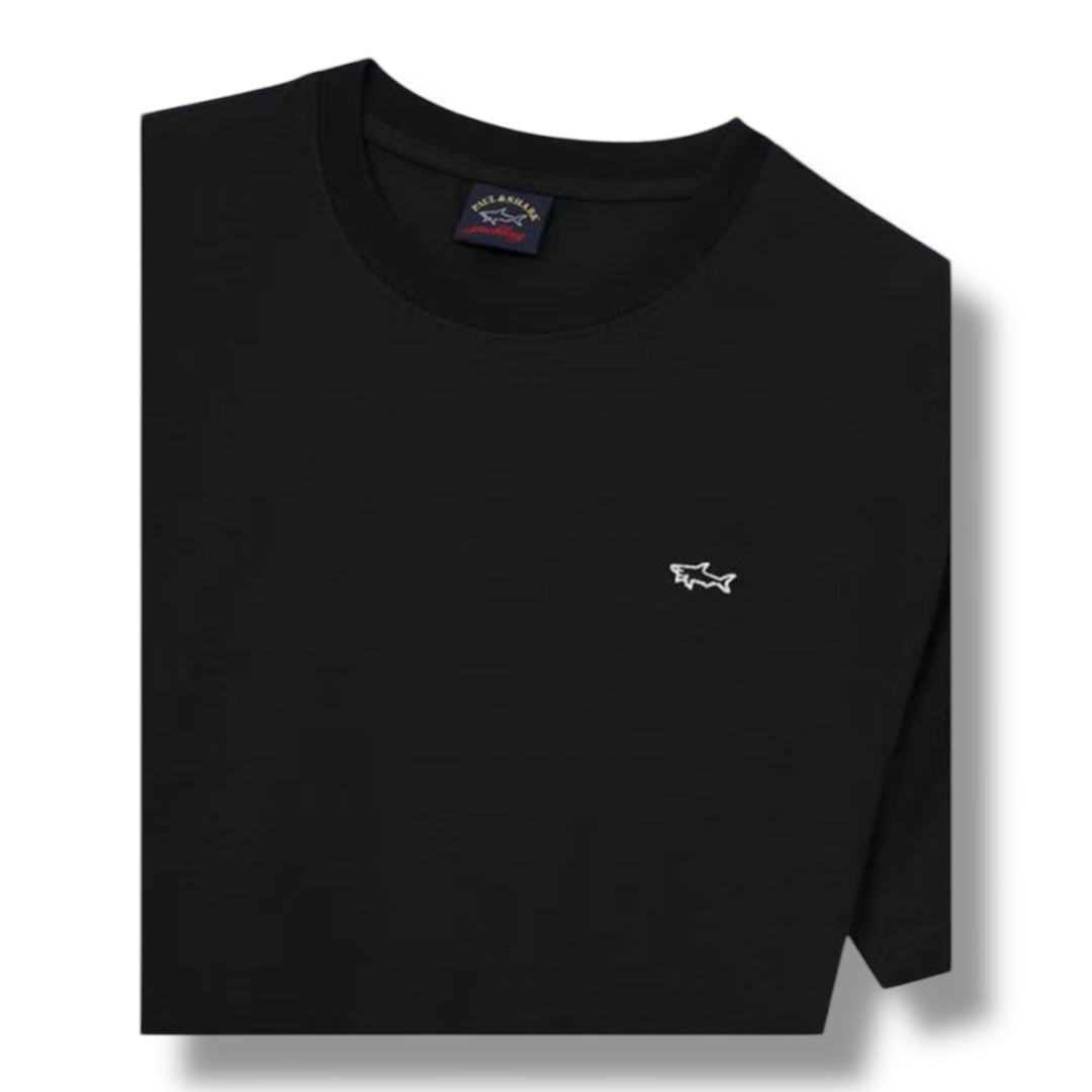 PAUL & SHARK LOGO T-SHIRT BLACK