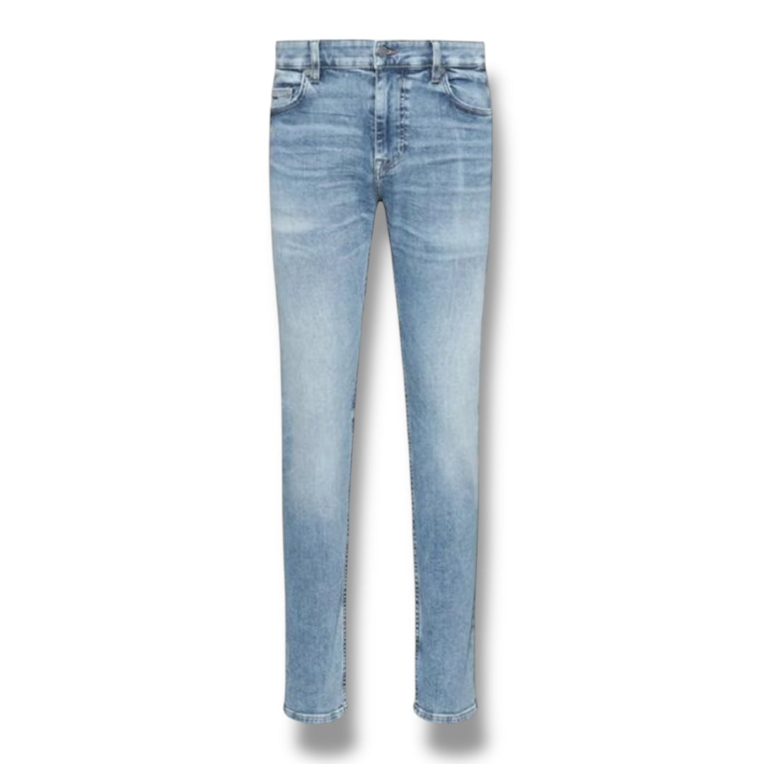 HUGO BOSS DEL SLIM JEANS LIGHT WASH BLUE
