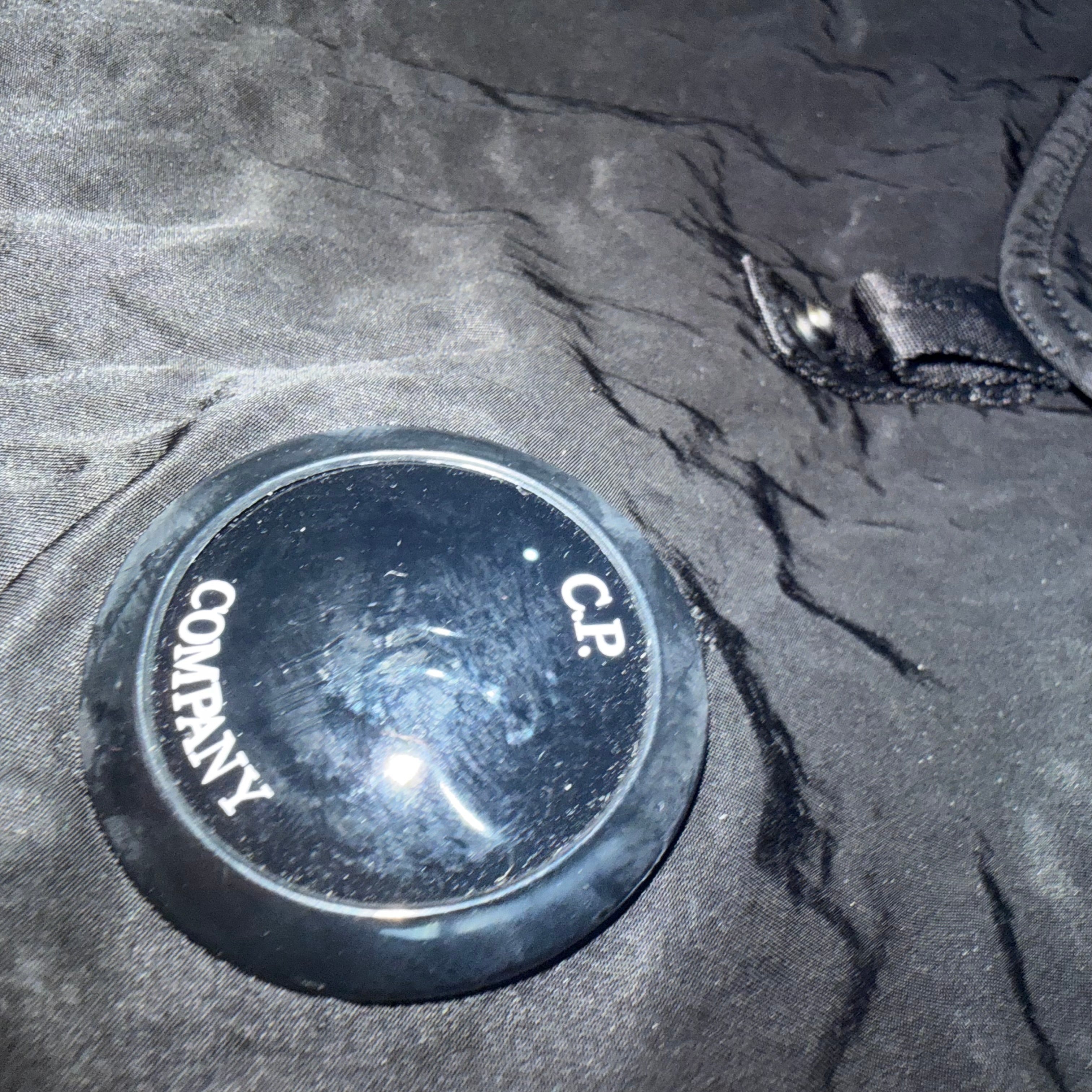 CP COMPANY LENS CROSSBODY MAN BAG BLACK