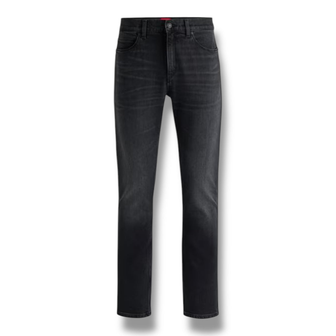 HUGO 708 SLIM JEANS BLACK