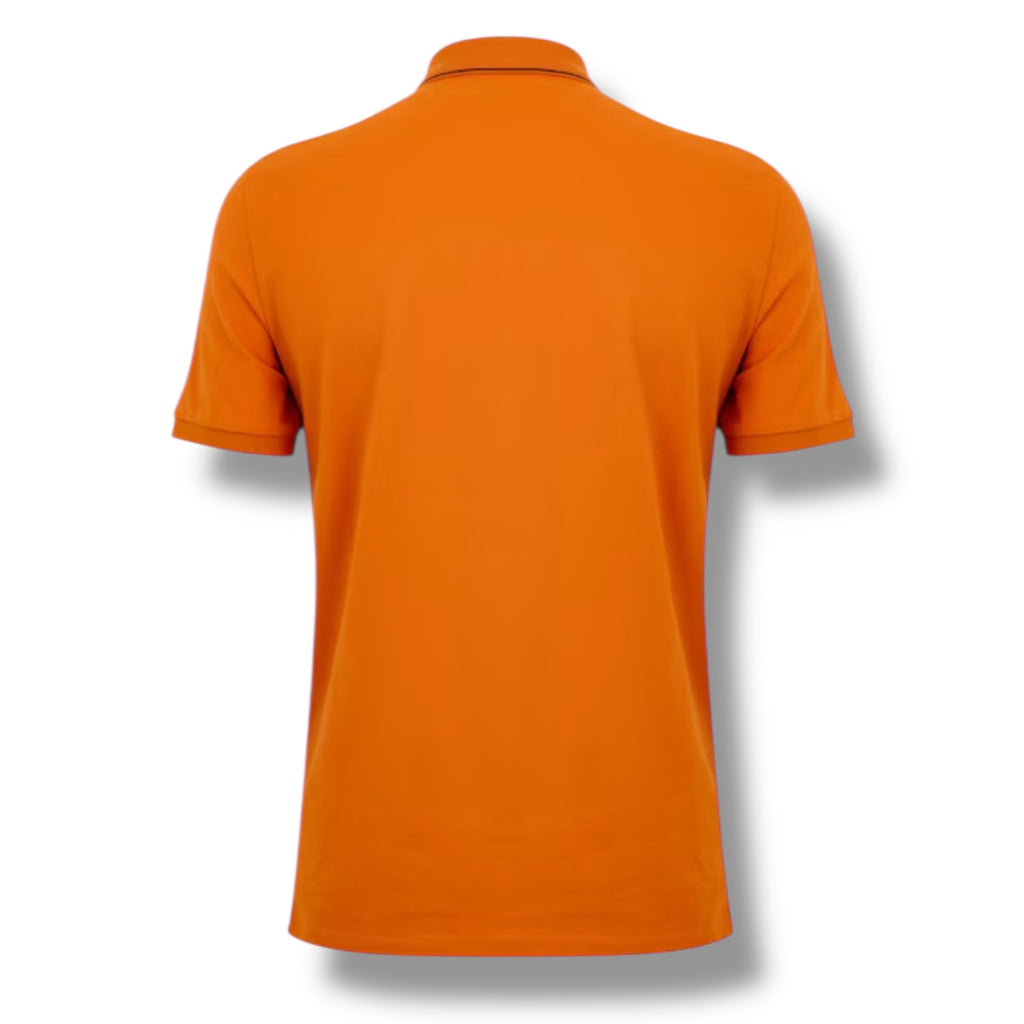 CP COMPANY POLO SHIRT ORANGE
