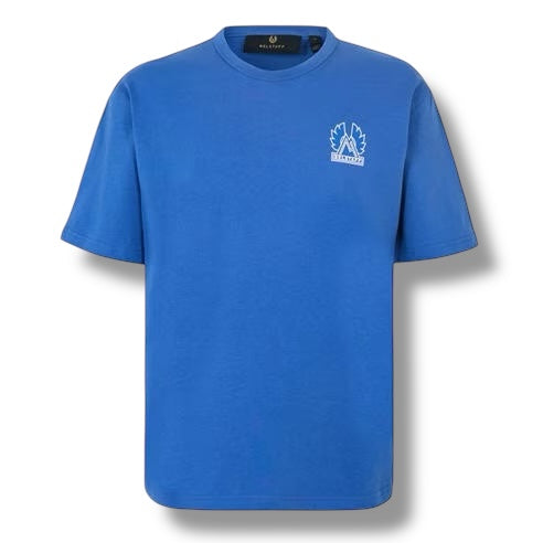 BELSTAFF BACK LOGO BON T-SHIRT ROYAL BLUE