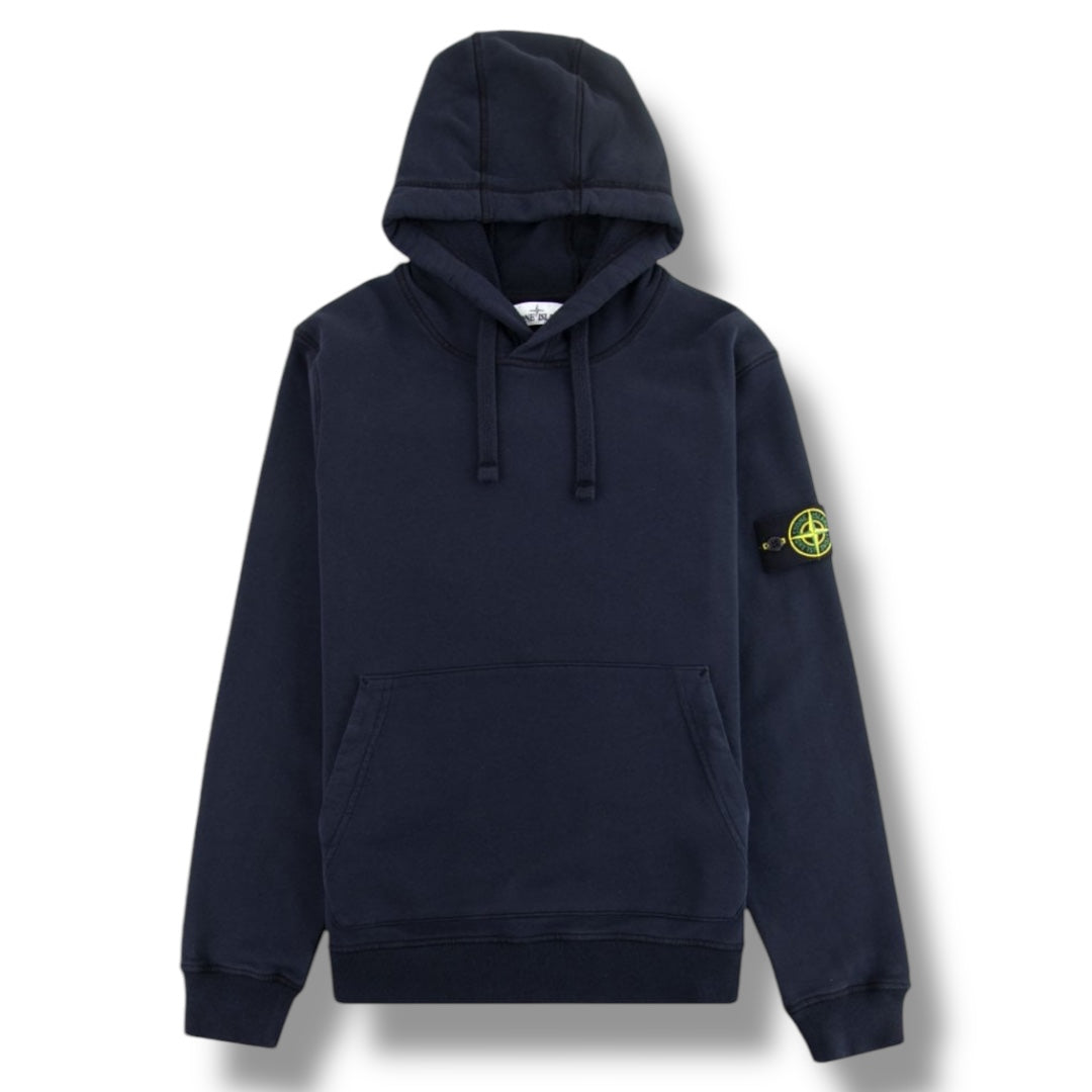STONE ISLAND ARM BADGE OTTH HOODED SWEATSHIRT NAVY
