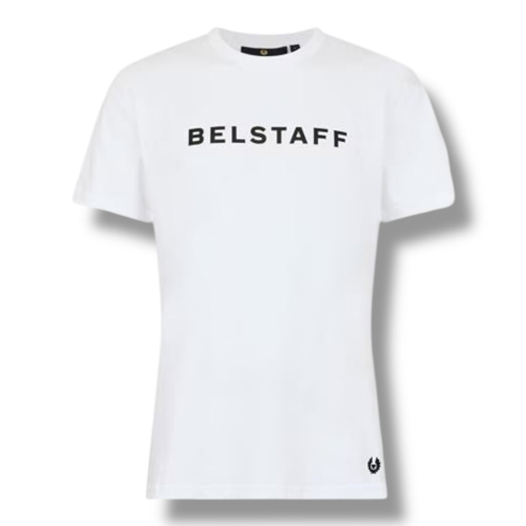BELSTAFF CHEST LOGO T-SHIRT WHITE
