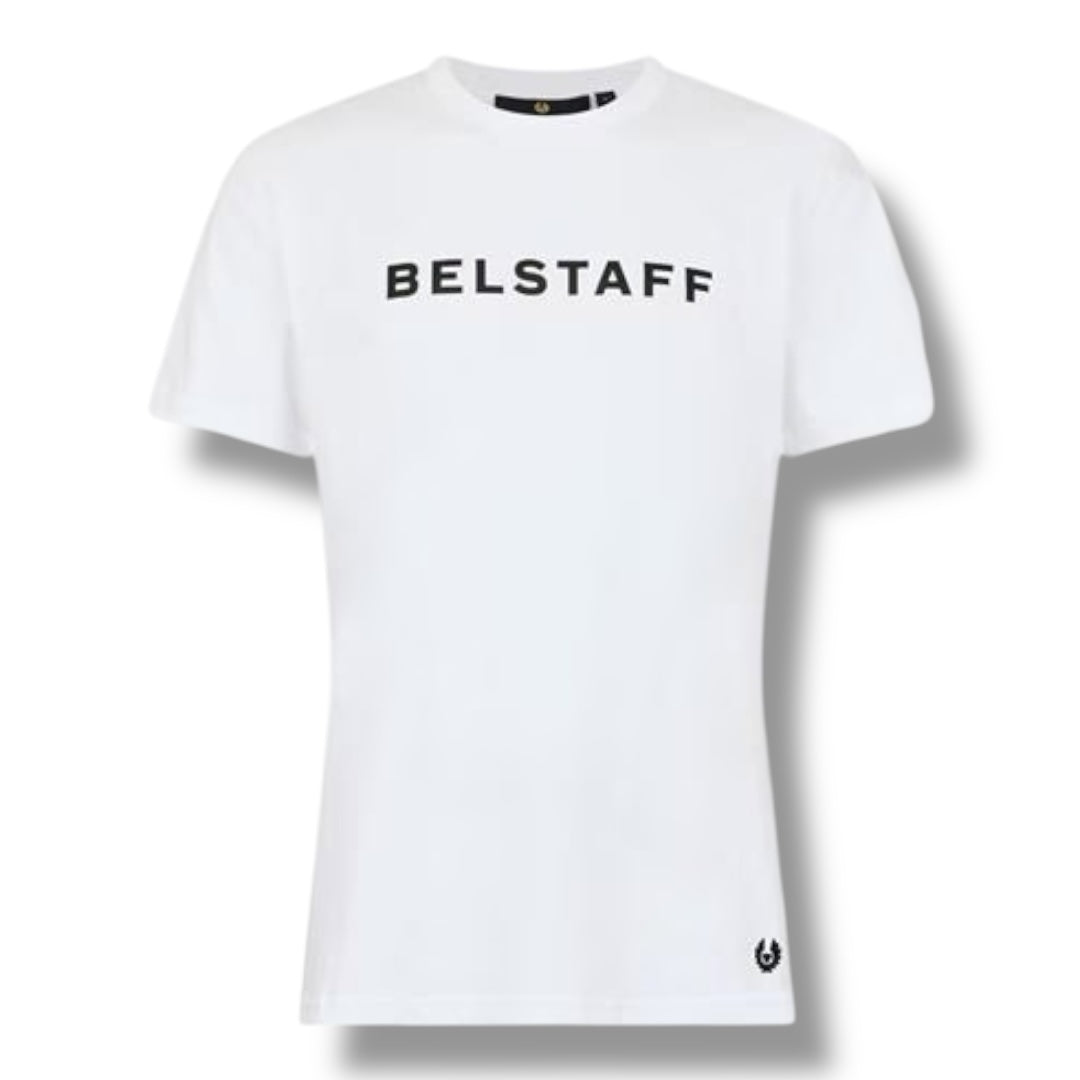 BELSTAFF CHEST LOGO T-SHIRT WHITE