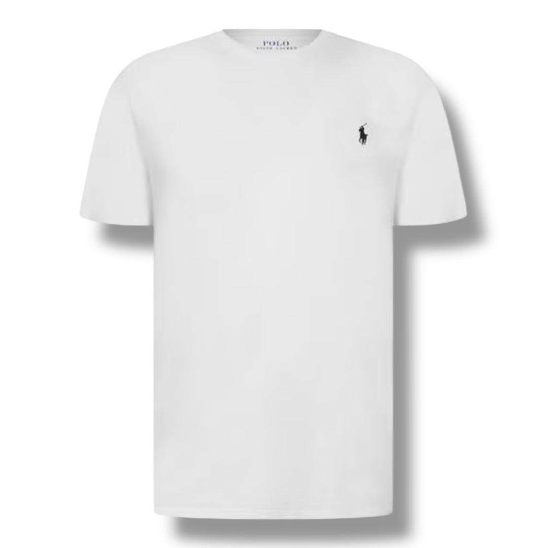 RALPH LAUREN CUSTOM FIT T-SHIRT WHITE