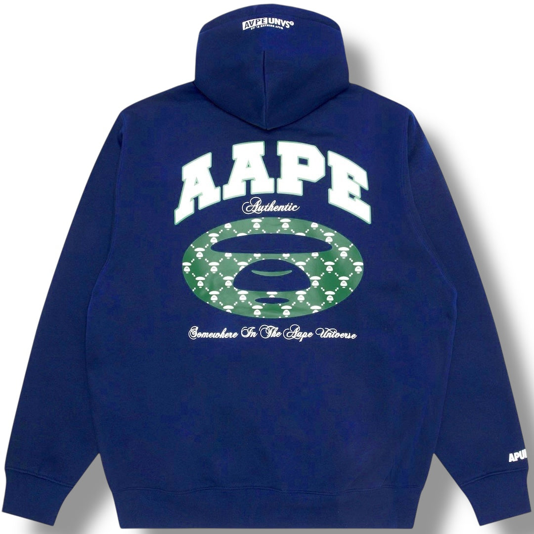 A BATHING APE AAPE UNIVERSE OTTH HOODIE BLUE
