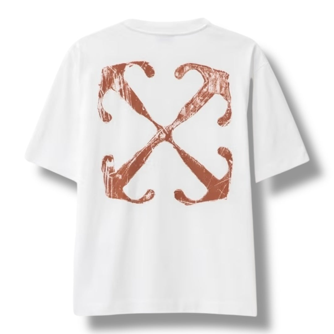 OFF WHITE SCRATCH ARROWS T-SHIRT WHITE