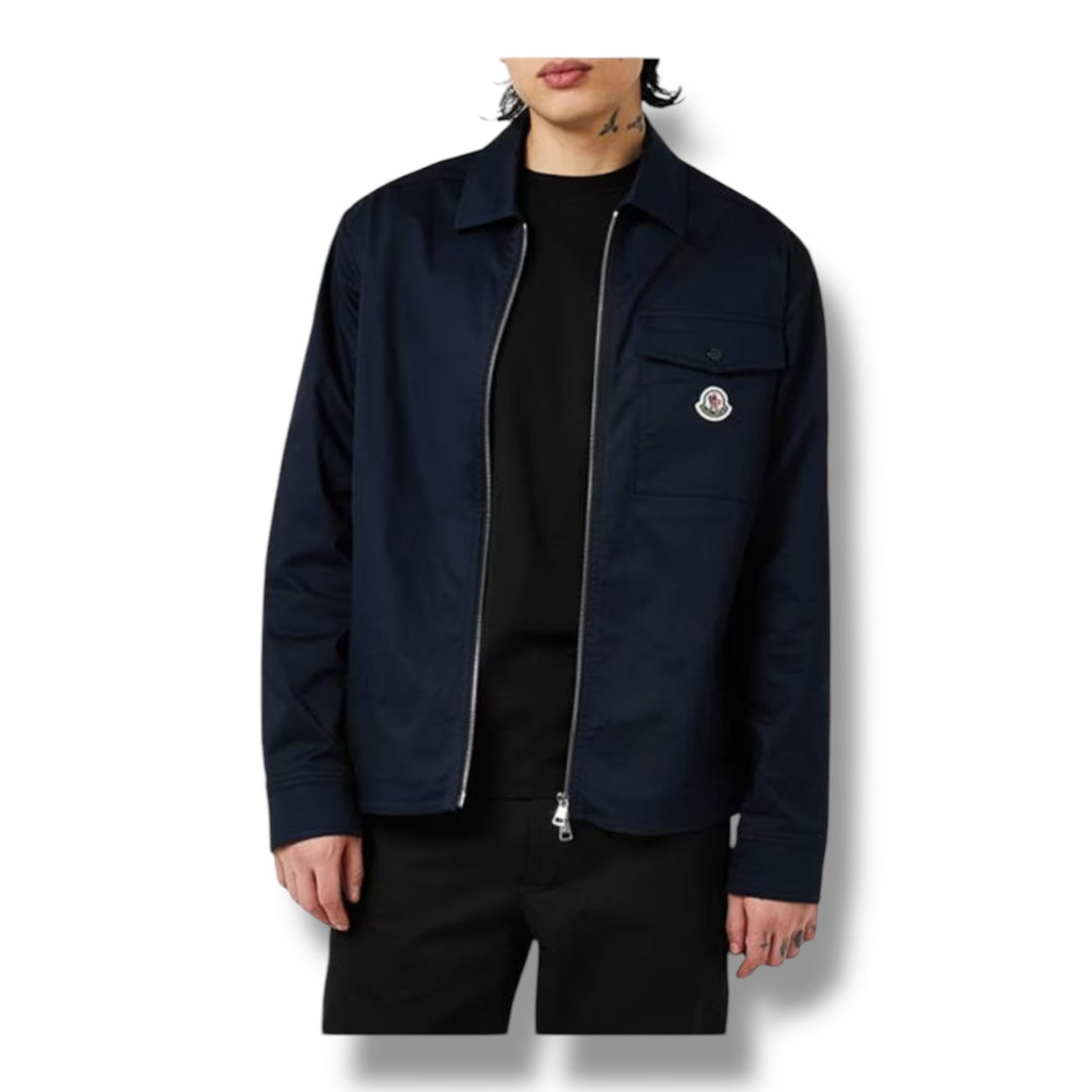 MONCLER OVERSHIRT NAVY BLUE