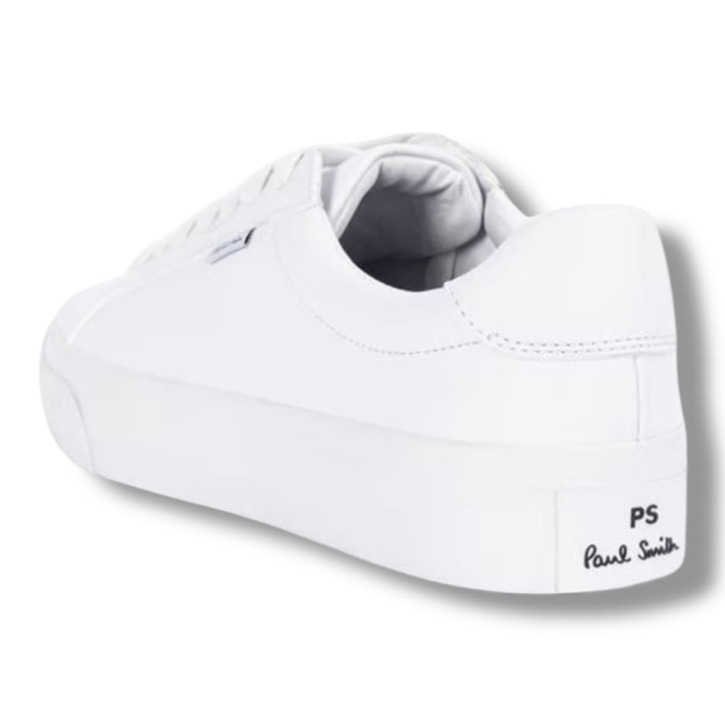 PAUL SMITH TAB LOW TRAINERS WHITE