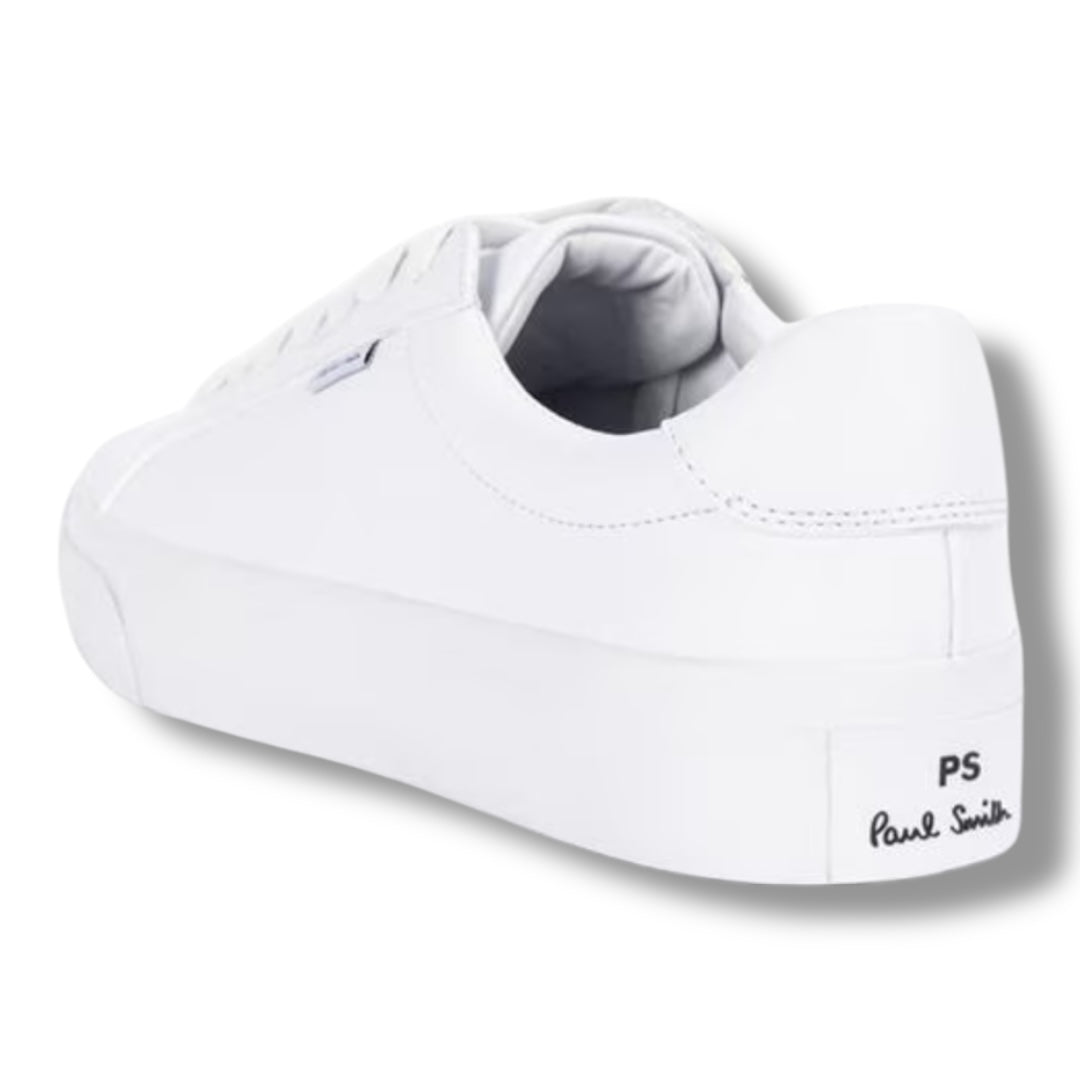 PAUL SMITH TAB LOW TRAINERS WHITE