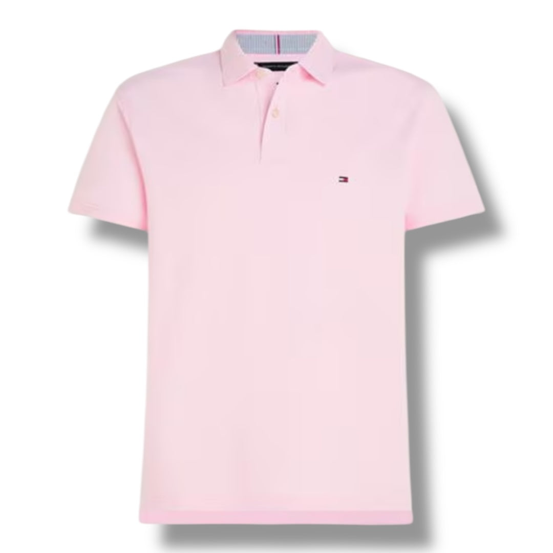 TOMMY HILFIGER CORE POLO SHIRT PINK