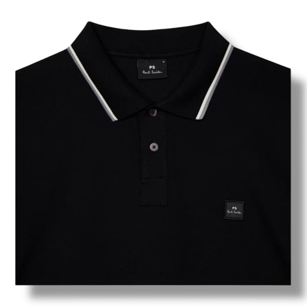 PAUL SMITH PS POLO SHIRT BLACK