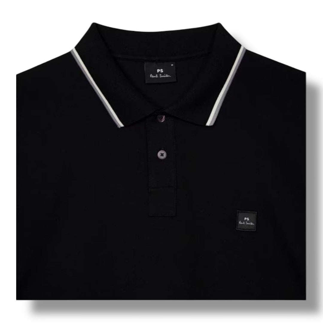 PAUL SMITH PS POLO SHIRT BLACK