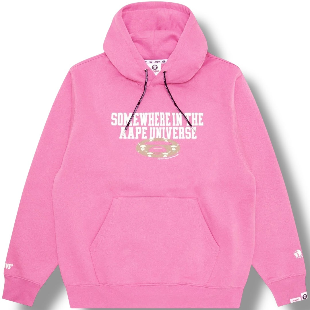 A BATHING APE AAPE UNIVERSE OTTH HOODIE PINK