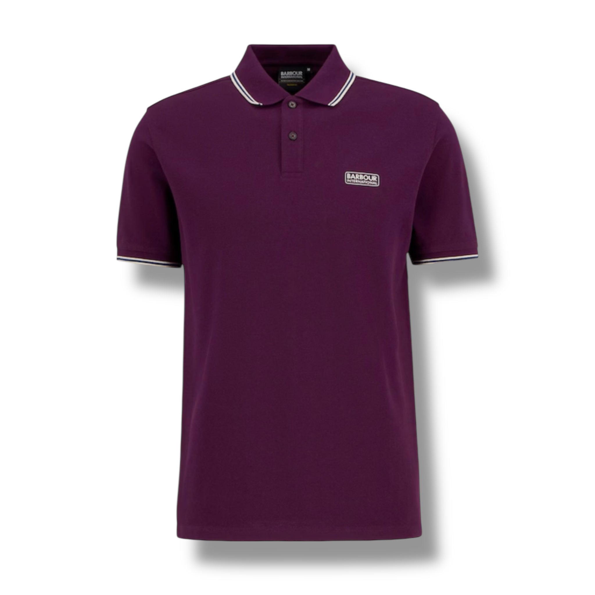 BARBOUR INTERNATIONAL POLO SHIRT BURGUNDY