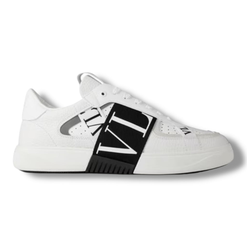 VALENTINO VLTN LOW TRAINERS WHITE - BLACK